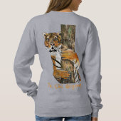 Tai Chi Qigong Tiger Women's Sweatshirt (Rückseite)