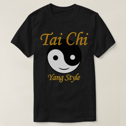 Tai Chi Small Gold T-Shirt (Design vorne)