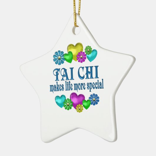 Tai-Chi spezieller Keramik Ornament (Links)