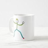 Tai Chi Stockmann Kaffeetasse (Vorderseite Links)