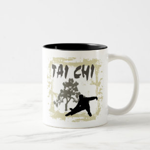 Tai-CHI T - Shirts Zweifarbige Tasse