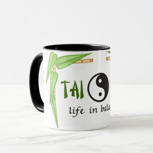 Tai Chi Tasse (Vorderseite Links)