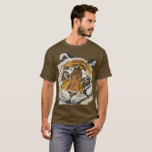 Tai Chi Tiger Face T-Shirt (Vorne ganz)