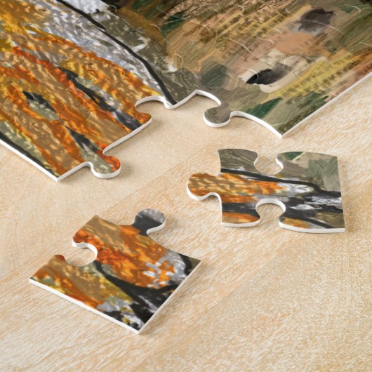 Tai Chi Tiger Illustration Puzzle (Seite)