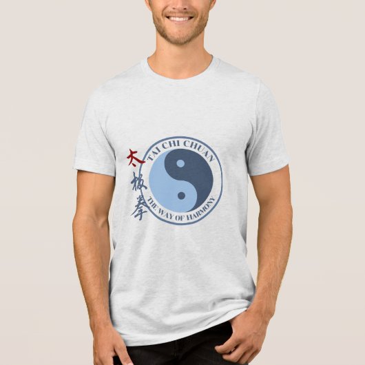 Tai Chi Tri-Blend Shirt (Vorderseite)