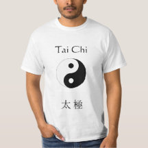 Tai-Chi und Yin Yang T - Shirt