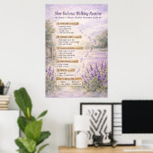 Tai Chi Walking Rustikale Routine-Tabelle | Poster (Heimbüro)