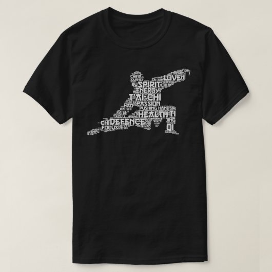 Tai Chi Words T-Shirt (Design vorne)