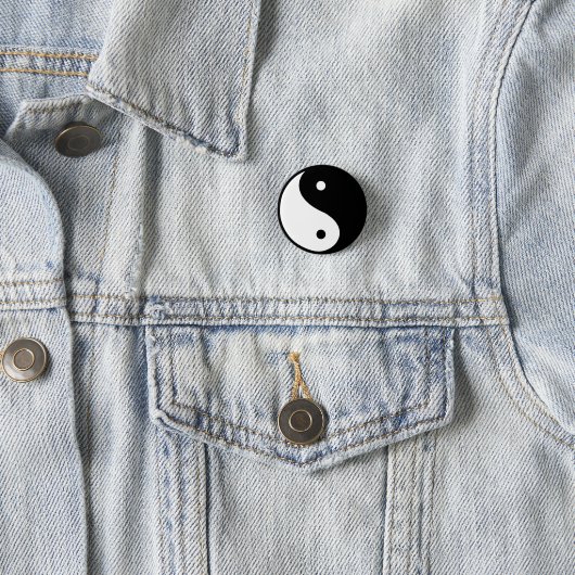 TAi-Chi YIN u. YANG-SYMBOL Button (Beispiel)
