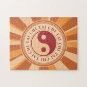 Tai Chi Yin Yang Puzzle (Horizontal)