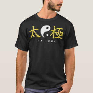 Tai Chi Yin Yang Qi Gong Meditation Chinesische Ma T-Shirt