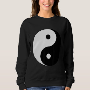 Tai Chi Yin Yang Symbol Hippie Peace Balance Philo Sweatshirt