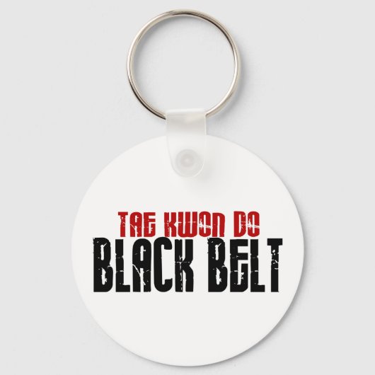 Tai Kwan Do Black Belt Karate Schlüsselanhänger (Vorderseite)
