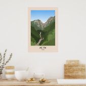 Tai Shan China Reiseplakat Poster (Küche)