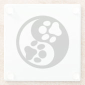 Taichi Paws Glasuntersetzer (Rückseite)