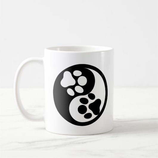 Taichi Paws Kaffeetasse (Links)