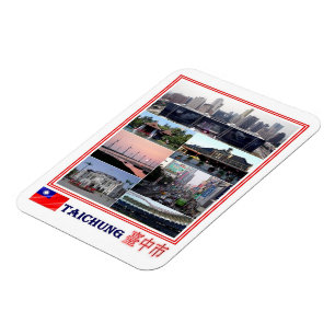 Taichung - Taiwan - Republik China - Magnet