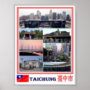 Taichung - Taiwan - Republik China - Poster