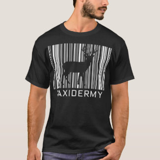 Taidermy Barcode Hobby und Sport Geschenkidee T-Shirt