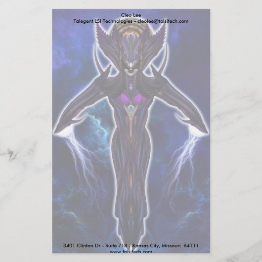 Taidushan Empress Chinsisha Briefpapier (Vorderseite)