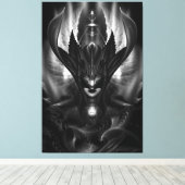 Taidushan sai die Gespräche über die Zeit verwüste Leinwanddruck (Insitu (Holzboden))