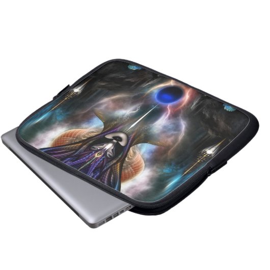 Taidushan Sai Geist des Powers WD Laptop-Sieb Laptopschutzhülle (Vorne Knopf)