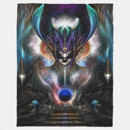 Taidushan Sai Geist von Power WD Fleece Blanket (Vorderseite)