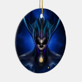 Taidushan Sai Shadow Blue Keramik Ornament (Rechts)