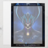 Taidushan Sai Shadow Blue Letterhead Briefbogen (Vorne/Hinten)