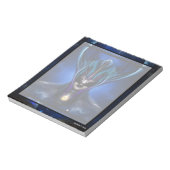 Taidushan Sai Shadow Blue Notepad Notizblock (Rotiert)