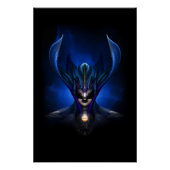 Taidushan Sai Shadow Blue RB BLK Perfektes Poster (Vorderseite)