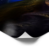 Taidushan Sai Shadow Blue RB Portrait Perfect Post Poster (Ecke)