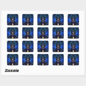 Taidushan Sai Shadow Blue Square Stickers (Blatt)