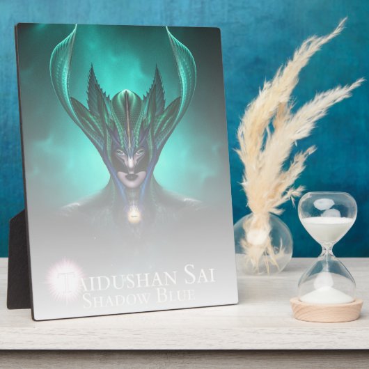 Taidushan Sai Shadow Blue TEL Foto Plaque Fotoplatte (Seite)