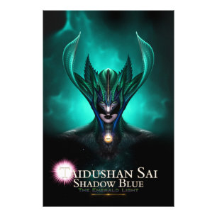 Taidushan Sai Shadow Blue TEL Foto Print