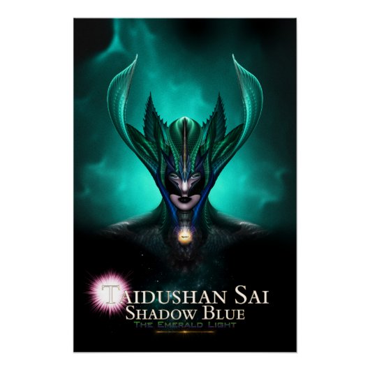 Taidushan Sai Shadow Blue TEL Perfect Poster (Vorderseite)