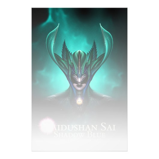 Taidushan Sai Shadow Blue TELGR Foto Print (Vorne)