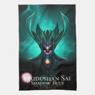 Taidushan Sai Shadow Blue The Emerald Light Towel Küchentuch