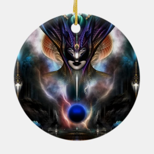 Taidushan Sai Spirit of Power WD Keramikornament (Hinten)