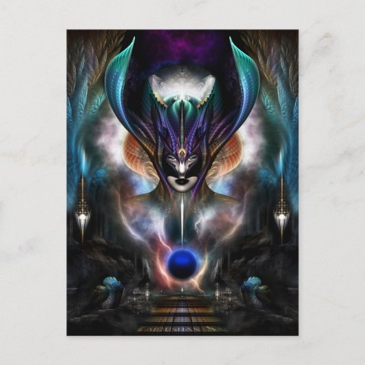 Taidushan Sai Spirit of Power WD Postkarte (Vorderseite)