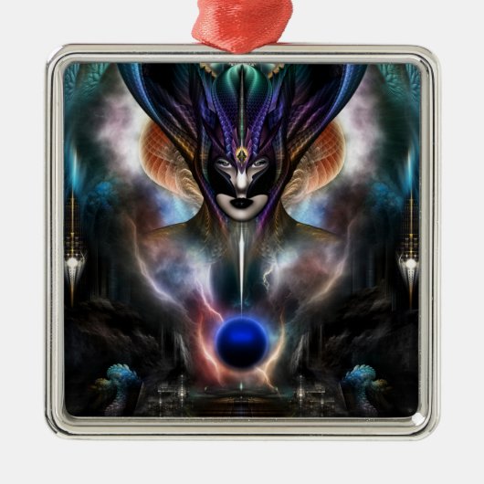 Taidushan Sai Spirit of Power WD Silbernes Ornament (Vorne)