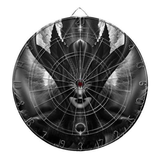 Taidushan Sai TOT BlackSun Dart Board Dartscheibe (vorne)