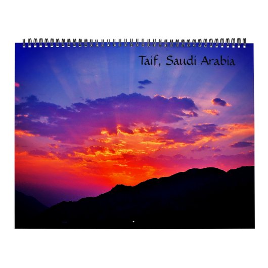 Taif, Saudi-Arabien Kalender (Titelbild)