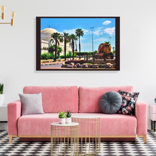 Taif Scene Leinwanddruck (Insitu (Wohnzimmer))