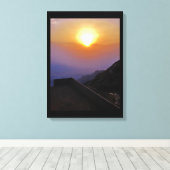Taif Sunset Leinwanddruck (Insitu (Holzboden))