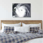 Taifun Chaba im Western des Pazifischen Ozeans Leinwanddruck (Insitu (Schlafzimmer))