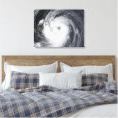 Taifun Chaba im Western des Pazifischen Ozeans Leinwanddruck (Insitu (Schlafzimmer))