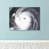 Taifun Chaba im Western des Pazifischen Ozeans Leinwanddruck (Insitu (Holzboden))