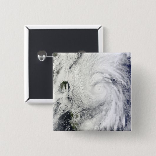 Taifun Chaba in der philippinischen See Button (Vorne & Hinten)