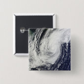 Taifun Chaba über den Ryukyu-Inseln, Japan Button (Vorne & Hinten)